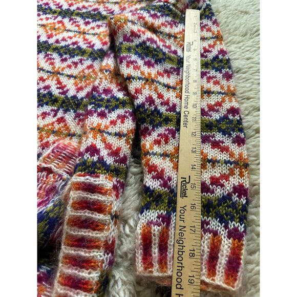 Vintage Jones New York Sport Mohair Blend Sweater Tunic Round Neck Long Sleeve M - Picture 9 of 10